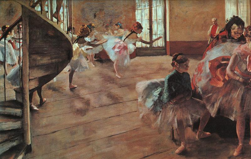 The Rehearsal, Edgar Degas